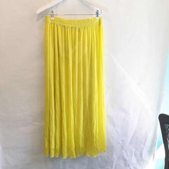 EMILIO Pucci Runway yellow skirt with underskirt 10 BNWT - Picture 4 of 9